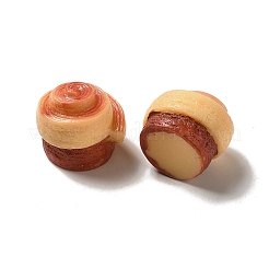 Undurchsichtige Decoden-Cabochons aus Kunstharzimitat für Lebensmittel RESI-A033-05J