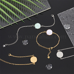DIY Blanko-Kit zur Herstellung von Kuppelarmbändern DIY-UN0004-98