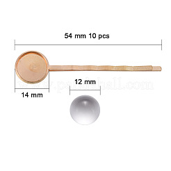 DIY Haar Bobby Pin machen DIY-YW0001-45KCG