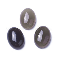 Natürlichen grauen Achat Cabochon G-F605A-04