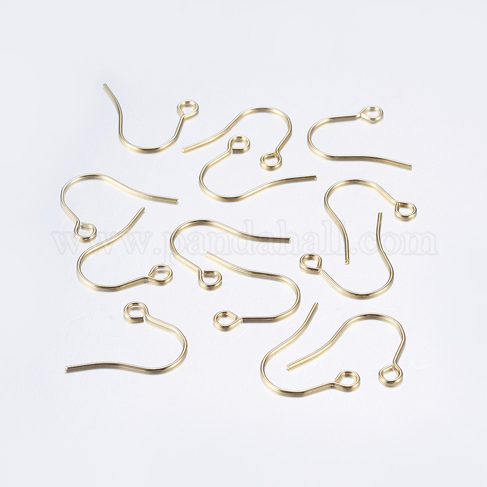 Wholesale Stainless Steel Earring Hooks Pandahall