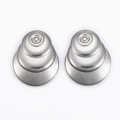 Anlaufgeschützte Cabochons aus Edelstahl 304 STAS-H398-19P