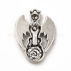 Tibetischer Stil Legierung Anhänger Fassungen für Strasssteine X-FIND-G046-04AS