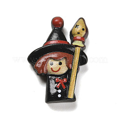 Halloween undurchsichtige Decoden-Cabochons aus Harz RESI-S393-01S