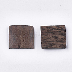 Wenge Holz Cabochons WOOD-S053-31