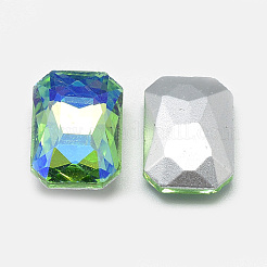 Similistein Cabochons Glas Strass RGLA-T019-13x18mm-06