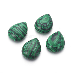 Synthetische Malachit-Cabochons G-I214-D10-19x25mm