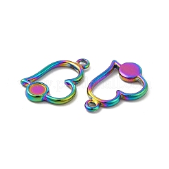 Ionenplattierung (IP) 304 Edelstahlanhänger STAS-B032-37MC
