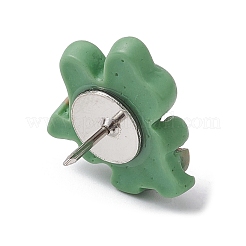 Frosch-Harz-Cabochon-Kartennadeln AJEW-TB00011-01