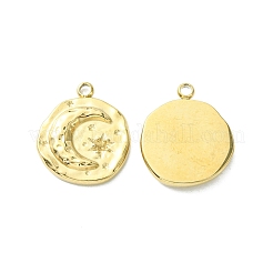 304 Edelstahl Anhänger Strass Fassungen STAS-L269-044G-B