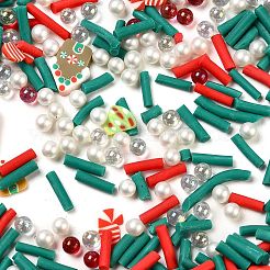 Weihnachten Thema handgemachte Fimo Cabochons CLAY-Q004-23A