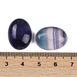 Natürliche bunte Fluorit-Cabochons G-H288-01G