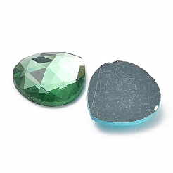 Facettierte k9 glas-strasscabochons GGLA-Z001-03