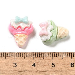 Undurchsichtige Decoden-Cabochons aus Kunstharzimitat für Lebensmittel RESI-R448-02