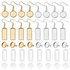 DIY-Kit zur Herstellung leerer Ohrringe EJEW-AB00034