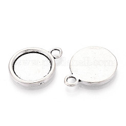 Tibetischer Stil Legierung Anhänger Fassungen PALLOY-N178-13AS-A