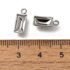Cabochon-Fassungen für Anhänger aus Edelstahl 304 STAS-I310-24P