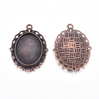 Подвески для кабошонов  & стразов&nbsp;PALLOY-A15257-R-LF