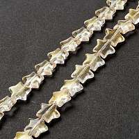 Прозрачный стеклянный бисер нить&nbsp;GLAA-K057-01L