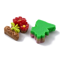 Undurchsichtige Decoden-Cabochons aus Harz CRES-P030-B