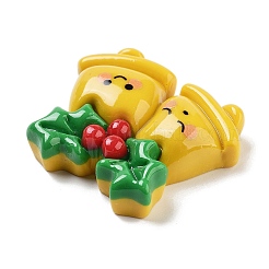 Weihnachtsthema Harzcabochons CRES-U002-01B