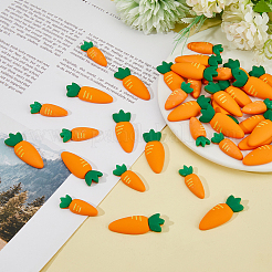 60 Stück 2 Stile Ostern undurchsichtige Harz-Cabochons RESI-FH0001-60