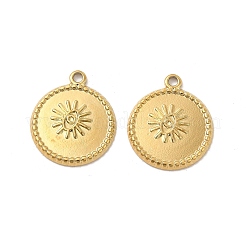 Ionenbeschichtung (IP) 304 Edelstahl Anhänger Strass-Einstellungen STAS-B032-09G