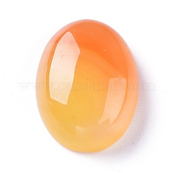 Natürliche gelbe Achat Cabochons G-Z012-01A