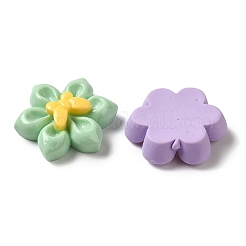 Undurchsichtige Decoden-Cabochons aus Harz RESI-M041-01