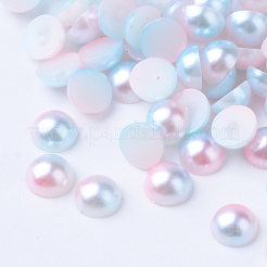 Nachahmung Perlen Acryl Cabochons OACR-R063-5mm-02