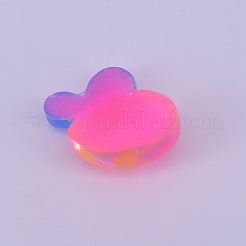 Transparentes Harz Cabochon RESI-WH0009-58