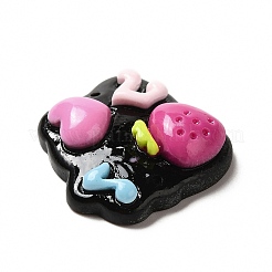 Undurchsichtigen Cabochons RESI-F038-03