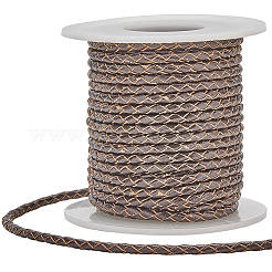 10 m geflochtenes Lederband WL-SC0001-04
