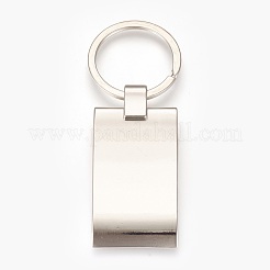 Zinklegierung Cabochon Fassungen Schlüsselbund KEYC-E028-03P