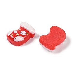 Weihnachtsmotiv opake Decoden-Cabochons aus Kunstharz CRES-M036-03C