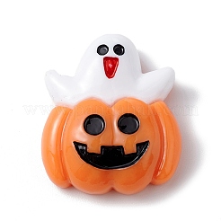 Halloween-Cabochons aus undurchsichtigem Harz CRES-B010-01A-09