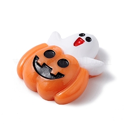 Halloween-Cabochons aus undurchsichtigem Harz CRES-B010-01A-09