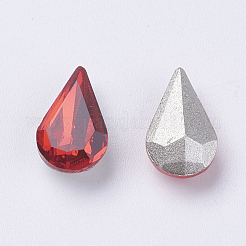 Glas zeigte zurück Strass RGLA-E014-8x13mm-227