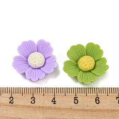 Undurchsichtige Decoden-Cabochons aus Harz CRES-I035-16