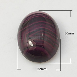 Natürlichen Edelstein Cabochons G-G081-22x30x8.5mm-2