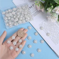 100pcs Harzimitat-Perlencabochons RESI-GF0001-11