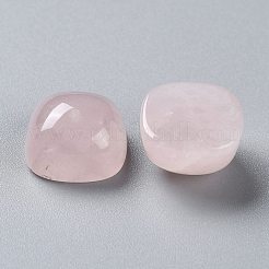 Natürliche Rosenquarz Cabochons quadratisch G-L553-34B