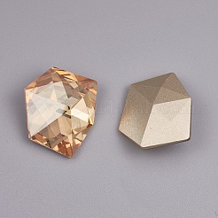 Wies zurück k9 Glas Strass Cabochons RGLA-F062-C