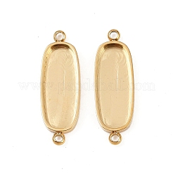 Cabochon-Anschlussfassungen aus Edelstahl 304 STAS-A194-06C-G
