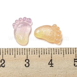 Leuchtende transparente Decoden-Cabochons aus Harz RESI-D013-02
