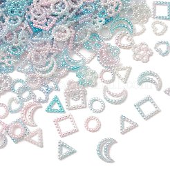 100g Sprühfarbe ABS-Kunststoff-Cabochons KY-CJ0001-67