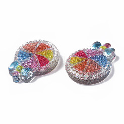 Transparente Decoden-Cabochons aus Harz CRES-N034-13