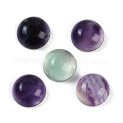 Natürliche bunte Fluorit-Cabochons G-I370-06A