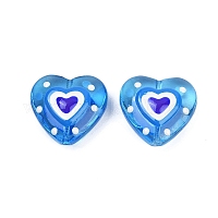 Бусы лэмпворк ручной работы&nbsp;LAMP-R004-06B-09