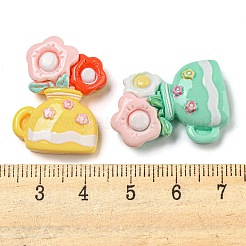 Undurchsichtige Decoden-Cabochons aus Harz CRES-R200-05
